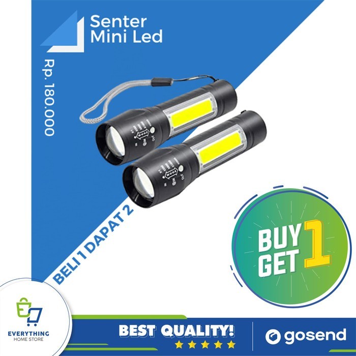 QUALITY Senter LED SWAT BUY 1 GET 1