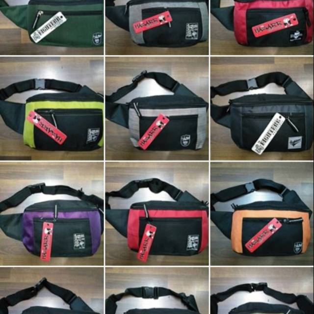 Tas waitsbag distro/cloting Bandung 2 warna