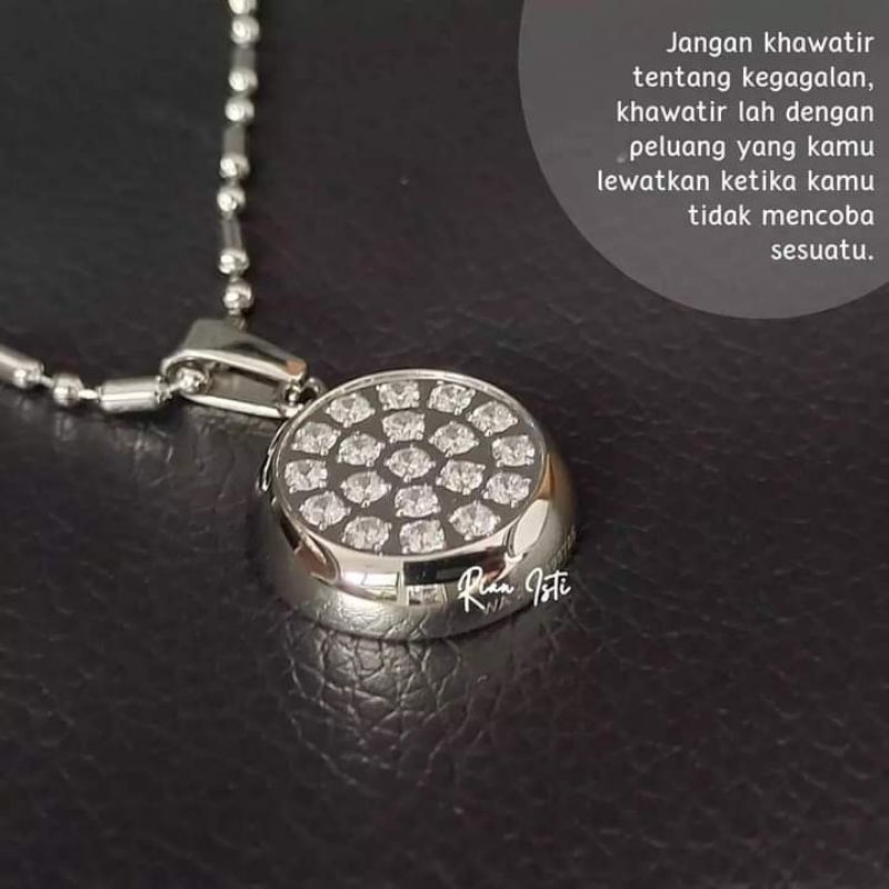 LSW Biocarbon 2 Silver ~ Kalung Kesehatan ORIGINAL Produk mci