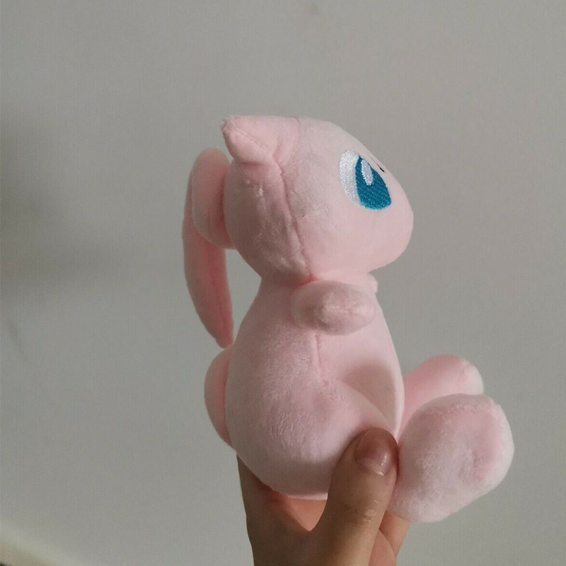 16cm Nintendo Pokemon Rare Mew Plush Toy Soft Doll Gift Stuffed Cute Animal Collection