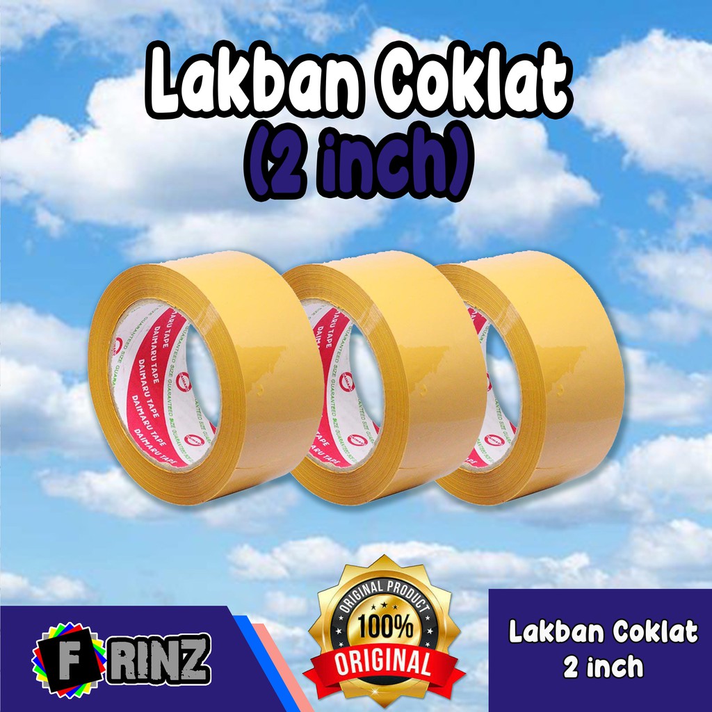 

ATK ~ Lakban Coklat 2 Inch
