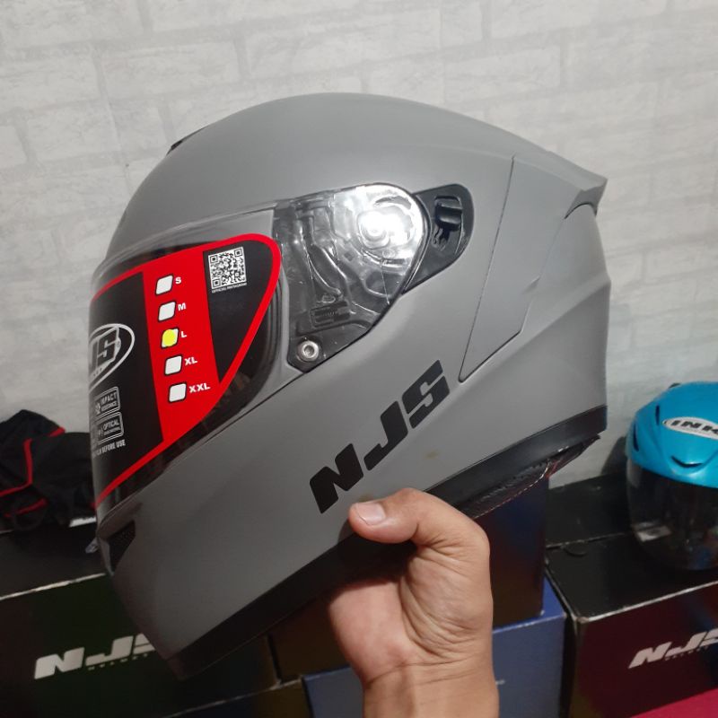 Njs zx 1 black doff hitam glossy-Grey doff