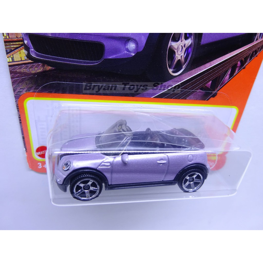 Matchbox 2010 Mini Cooper S Cabrio Ungu