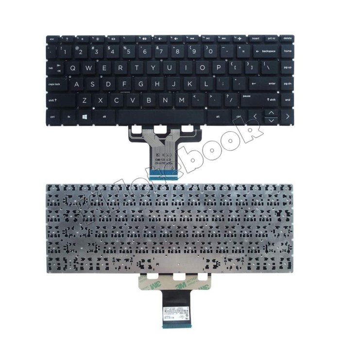 keyboard hp 14cm 14-cm0000 14-cm0078au 14-cm0075au 14-cm0091au hitam