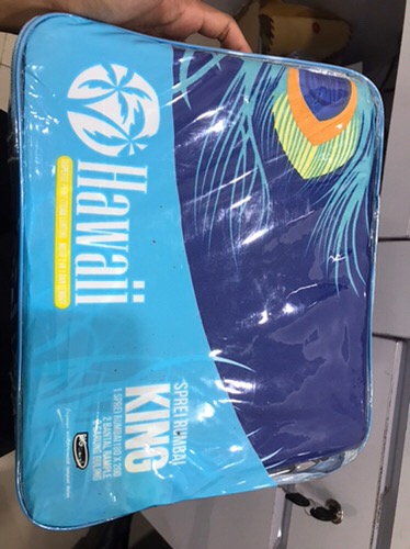 Sprei Rumbai Hawaii Size 180x200 Harumi/candy/delisa/rio/jola/lilie/vicelli/bella/vania/palma/carla
