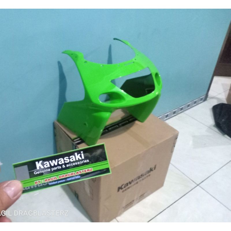 fairing atas ninja rr old se hijau original Kawasaki