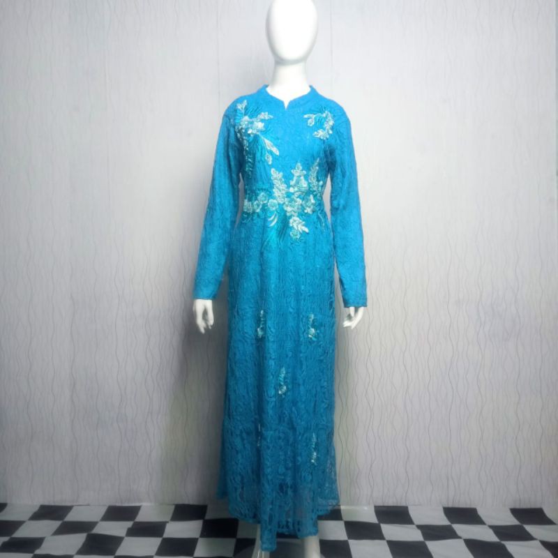 Megaxus88//gamis pesta//gamis brukat gliter 25