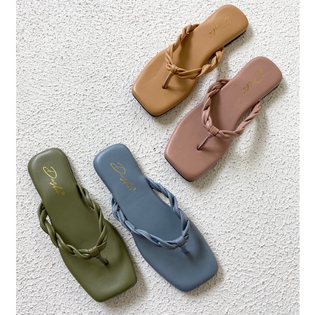 DUSHI Nata flat - Sandal teplek wanita