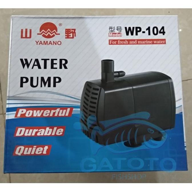 Mesin Pompa Aquarium Yamano Water Pump WP-104 38 Watt 1,5 Meter