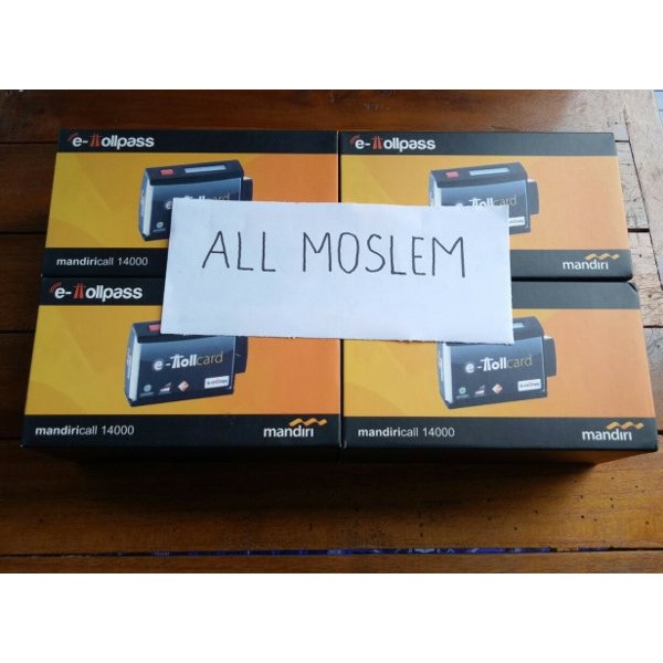 TERLARIS MANDIRI E-TOLL PASS ON BOARD UNIT ORIGINAL DAN BERGARANSI