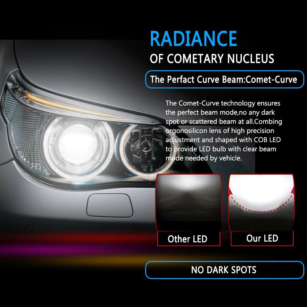 Lampu led headlamp mobil C6 H11 High Quality Lampu depan C6 H11