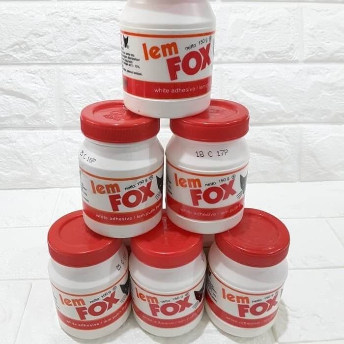 

Lem Putih Fox Botol 150gr Lem PVC