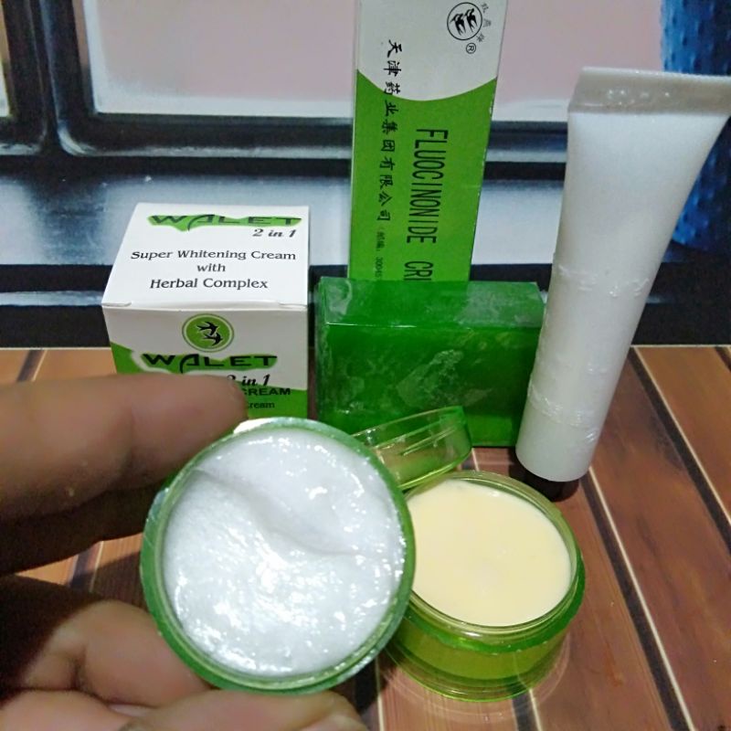 (PAKET HEMAT)CREAM WALET PAKET 4IN1 // PAKET LENGKAP CREAM WALET 4IN1