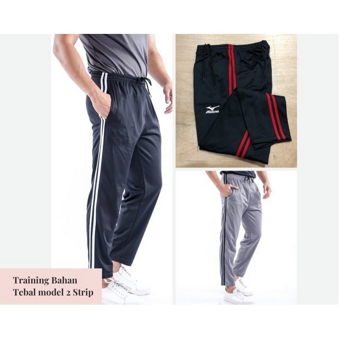 Best Seller (Psh-764) Celana Olahraga Training Micro Parasut Zu NC341 Celana Training Panjang Pria