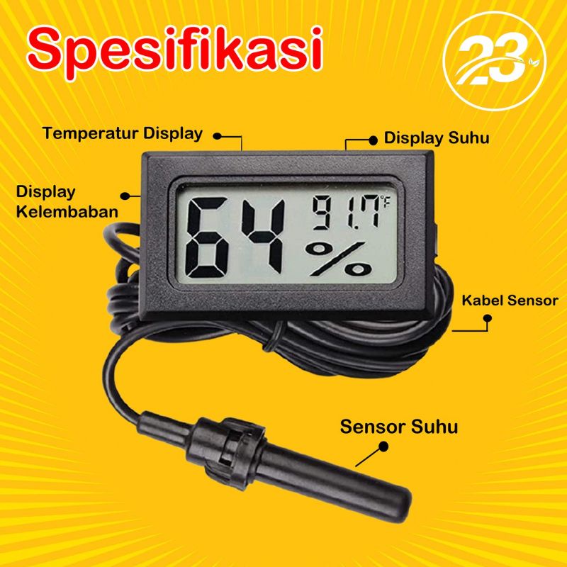higrometer dan termometer digital