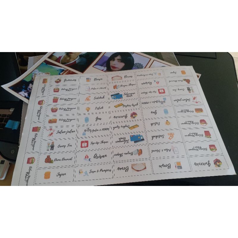 

STICKER BULANAN/PENGATUR KEUANGAN/STICKER TEMPEL