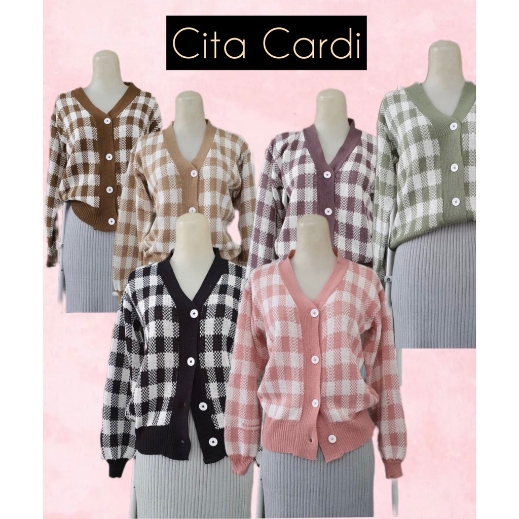 Cita cardigan atasan wanita