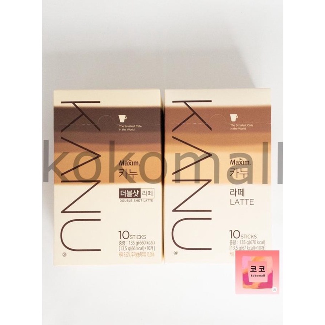 

[ COD ] Kanu Coffee | Kanu Latte | Maxim Coffee | Instant Coffee | Kopi Korea HEMAT Kode 276