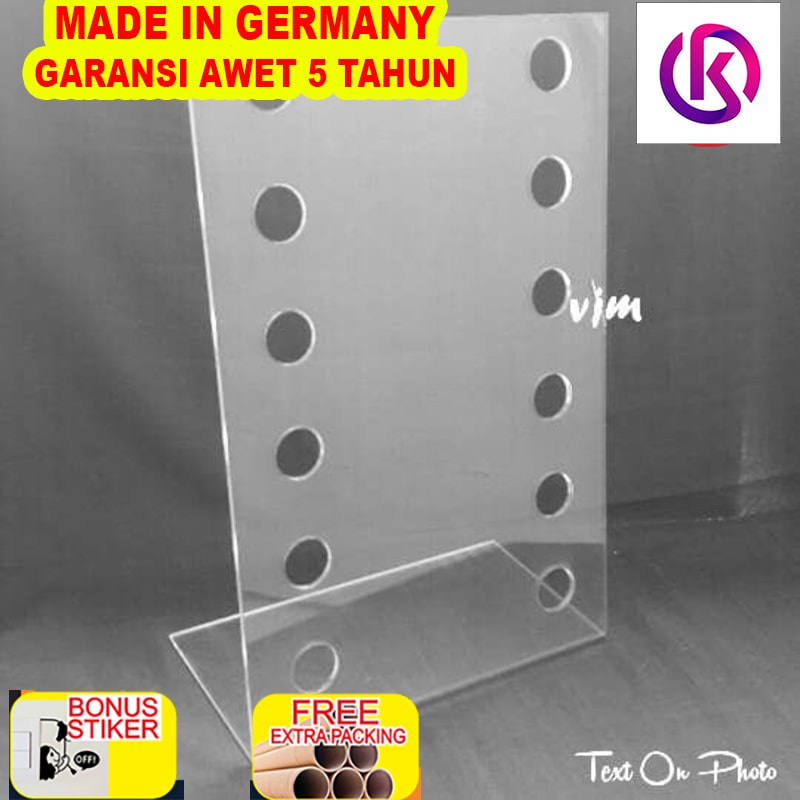 

Murah Acrylic stand KACA MATA 3mm