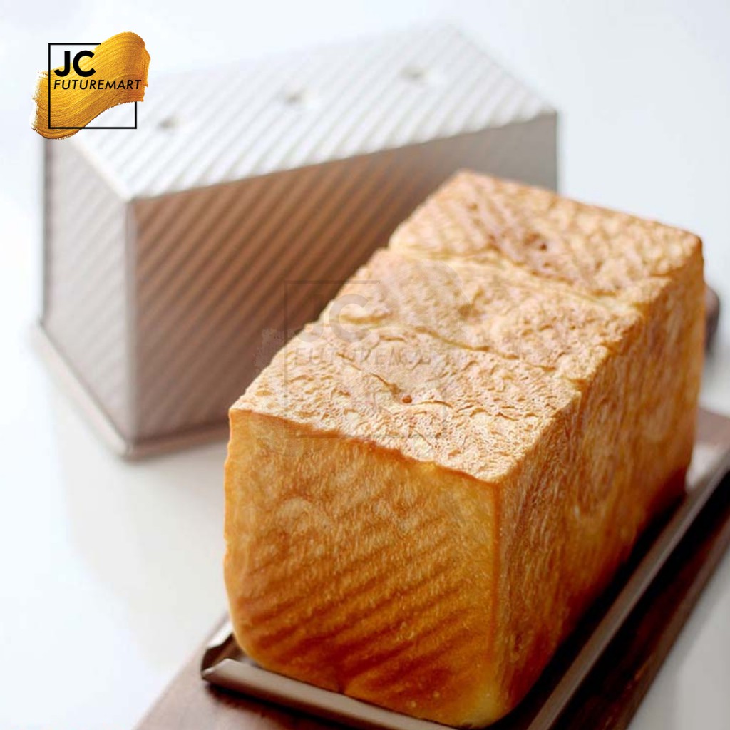 LOYANG ROTI TAWAR TUTUP | LOAF PAN -TOAST BOX NON STICK GOLD