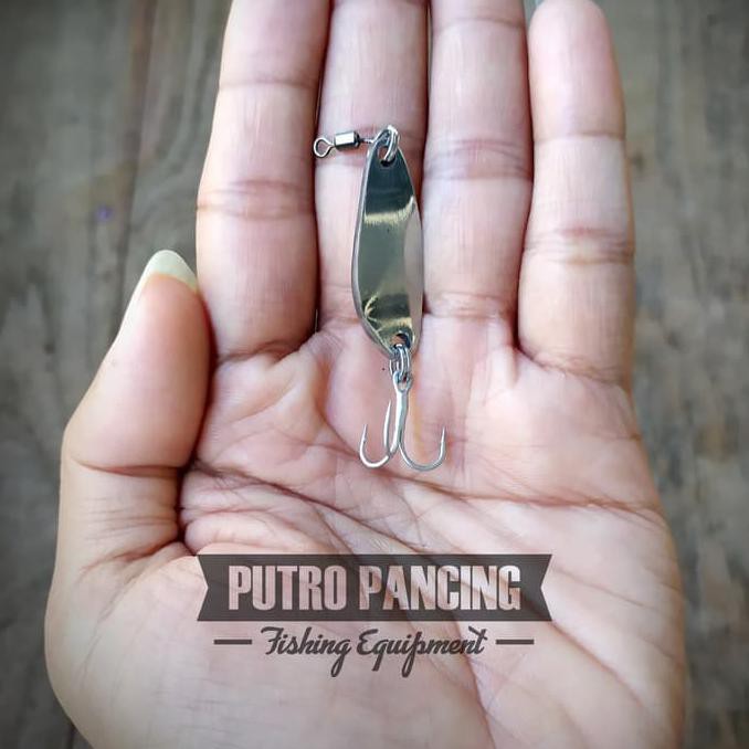 Lure Spoon Stainless 5 gr Bahan Stainless Anti karat