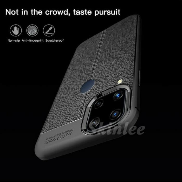 REALME C15 C12 C11 C25 NARZO 30A SOFT CASE AUTOFOCUS LEATHER