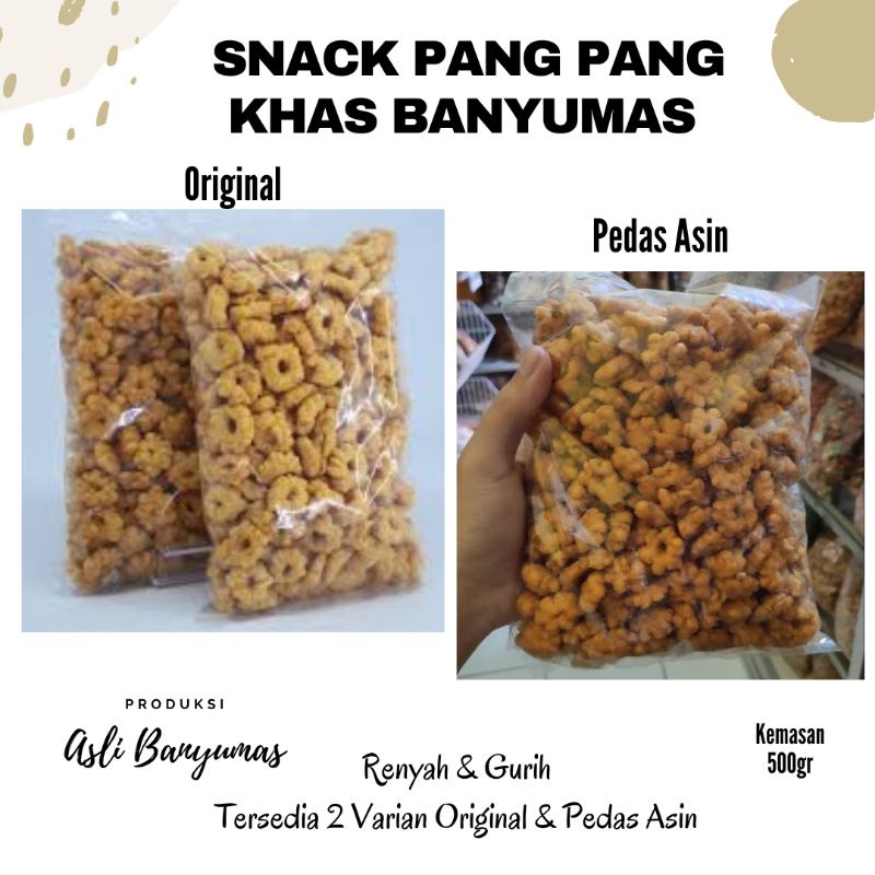 

PANG PANG BINTANG 500gr | KHAS BANYUMAS | HARGA TERJANGKAU | FREE GIFT MIN BELANJA 50K (all item)