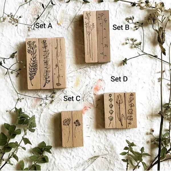 

Ten2sen Spring Blooms Stamp