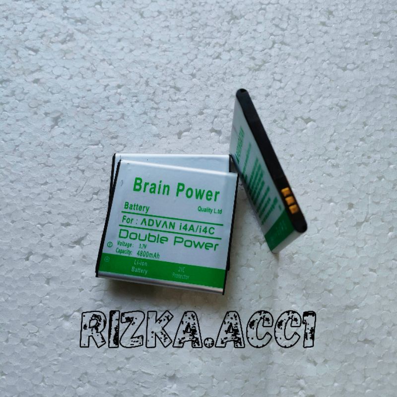 Baterai Batre Battery Advan i4A i4C Brain Double Power Battery Hp