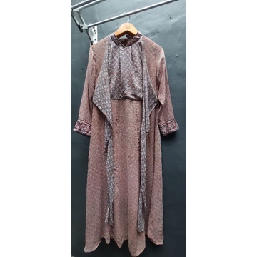 Preloved] gamis longdress gaun dress baju muslim hijab