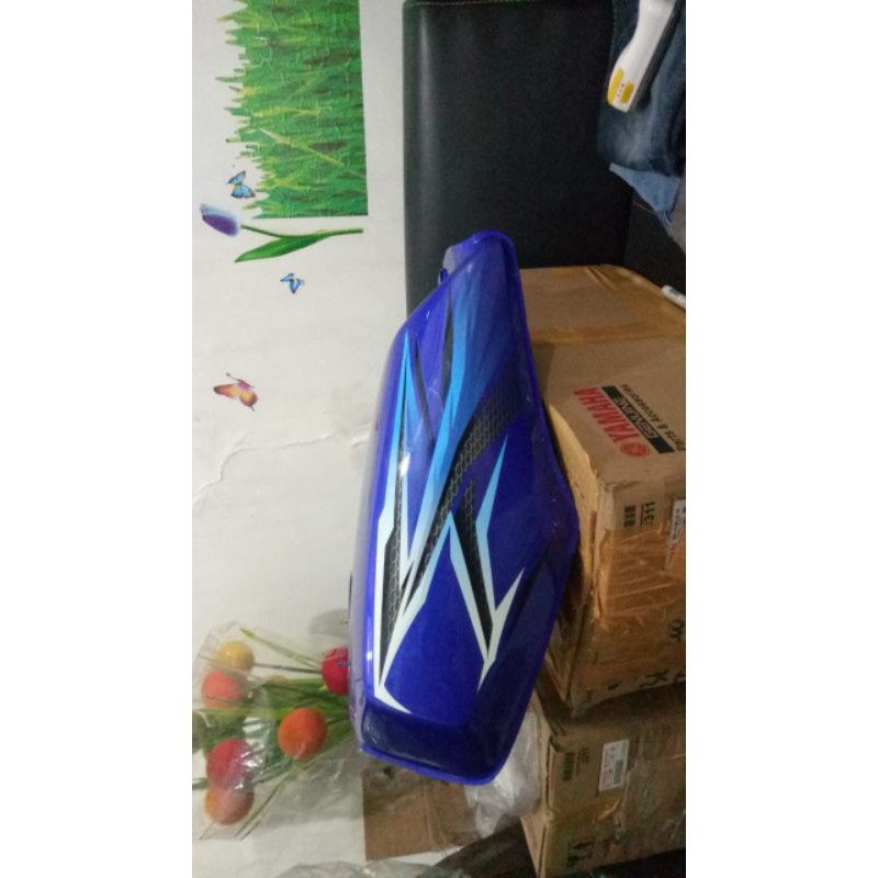 tangki assy rx king 2005 biru asli original yamaha