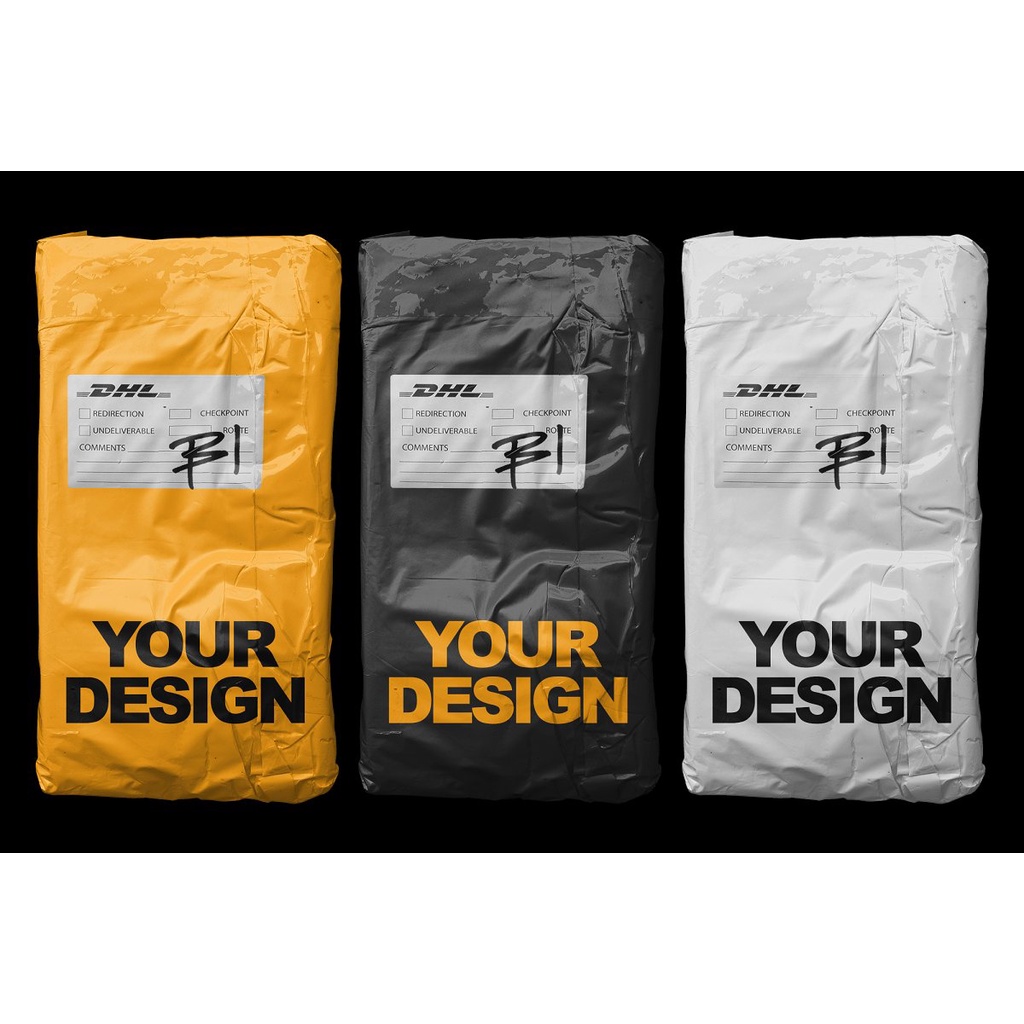 Post Pack Bag Mockup - Adobe Photoshop