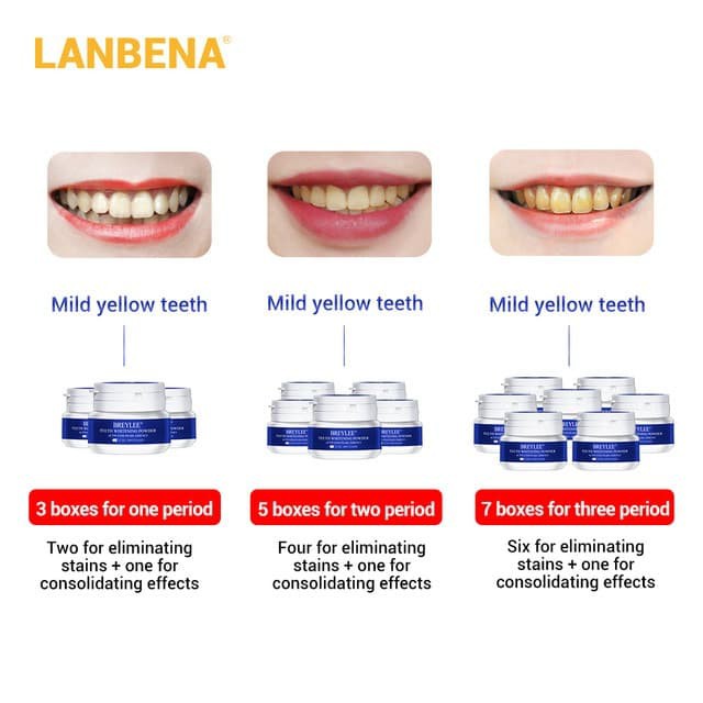 Breylee Powder Toothpaste Teeth Whitening Stain Hygiene Removes Plaque Pemutih Gigi Shopee Indonesia