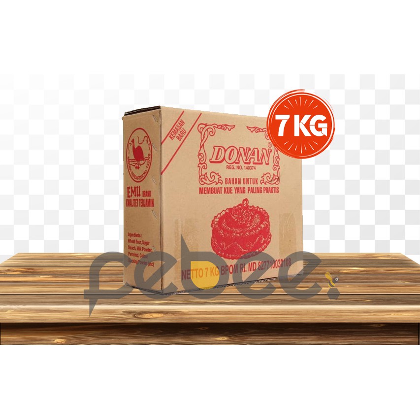 

[7kg] Tepung Kue DONAN Klasik Bahan Dasar Cake Mix PreMix Instan Dus Karton
