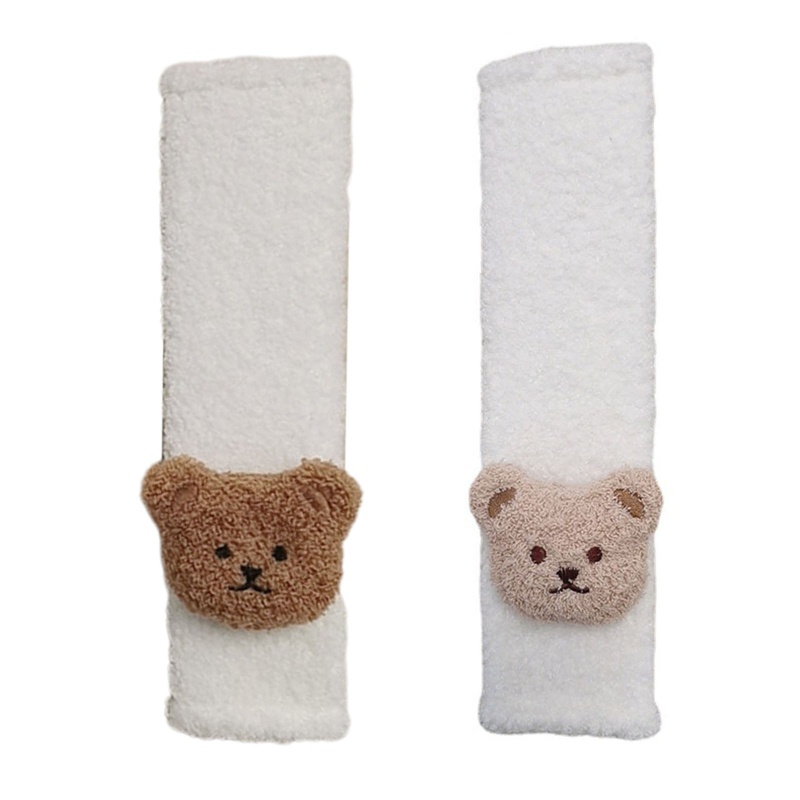 Mary Cover Pelindung Bahu Sabuk Pengaman Mobil Bahan Plush Motif Kartun Beruang