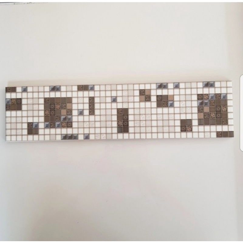 (wajib beli kayu) lis keramik plin keramik lis keramik dinding 10 x 40 grey