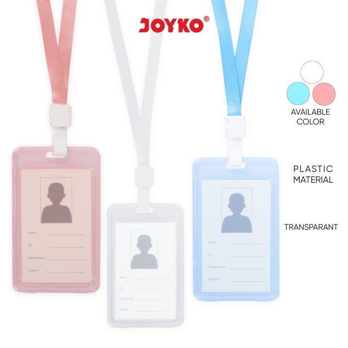 

Segera Miliki Joyko Name Tag Id Card Holder Gantungan Tempat Kartu Nama Keras Kaku Diskon