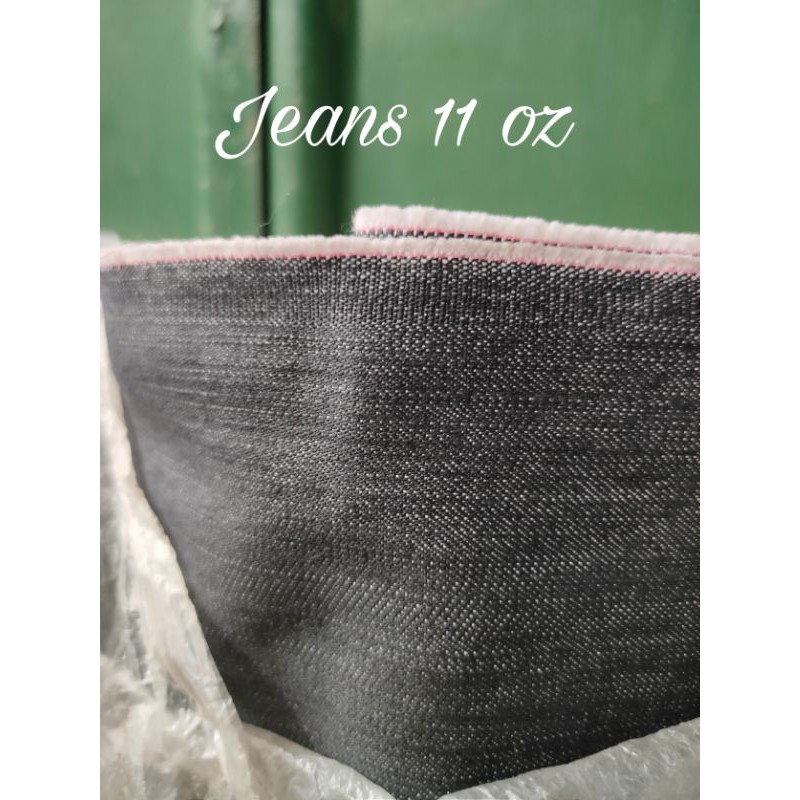 KAIN JEANS LEVIS ABU DENIM TEBAL 11oz