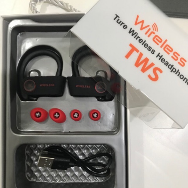 Wireless Bluetooth Headset earphone Stereo Earbud Sport TWS X8