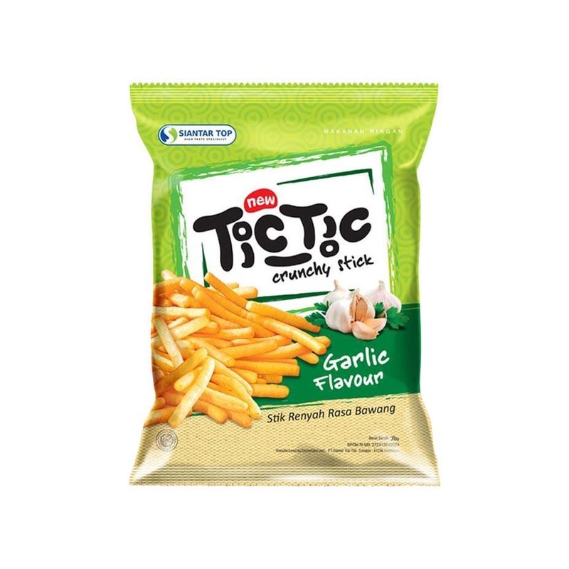 

Tic Tic Snack Crunchy Stick Bawang 70G - Alhanan/04