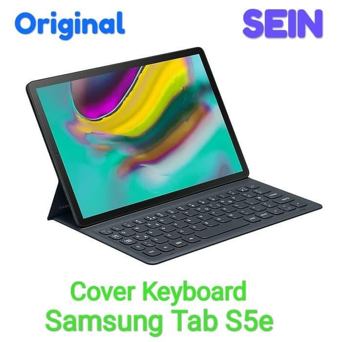 {aksesoris-tablet} Cover Keyboard Samsung Tab S5e Original SEIN