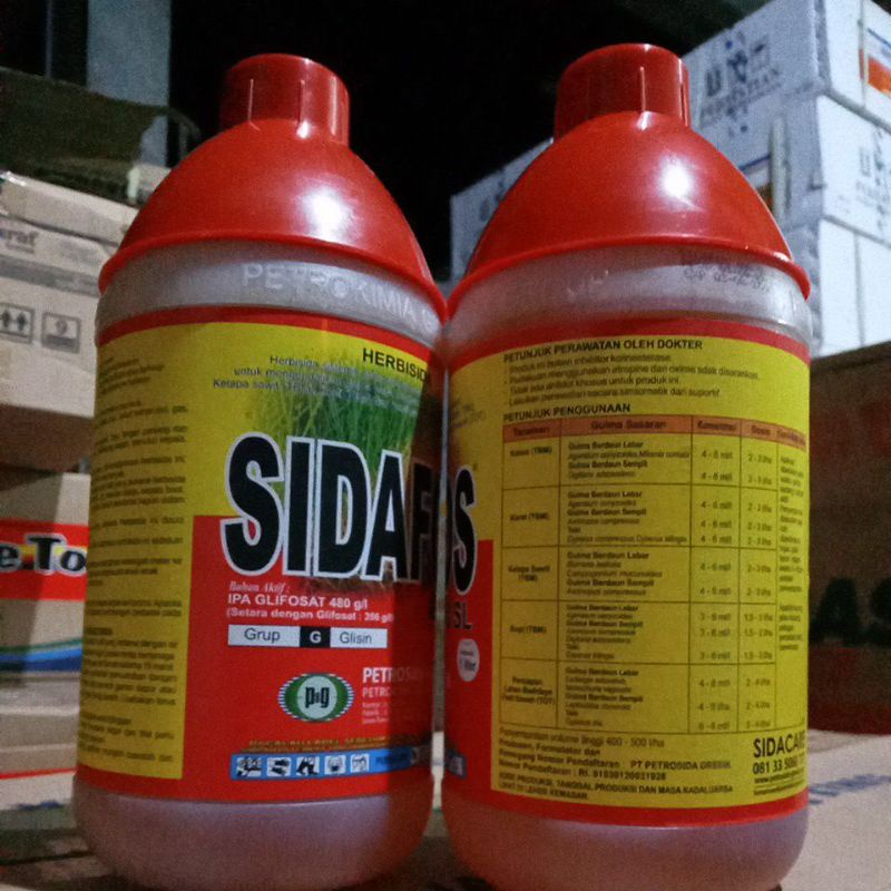 herbisida sidafos 480 sl 1 liter