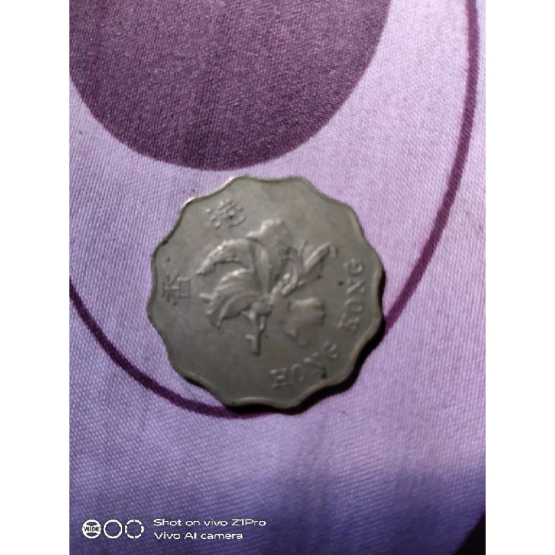 koin hongkong $2 tahun 1997