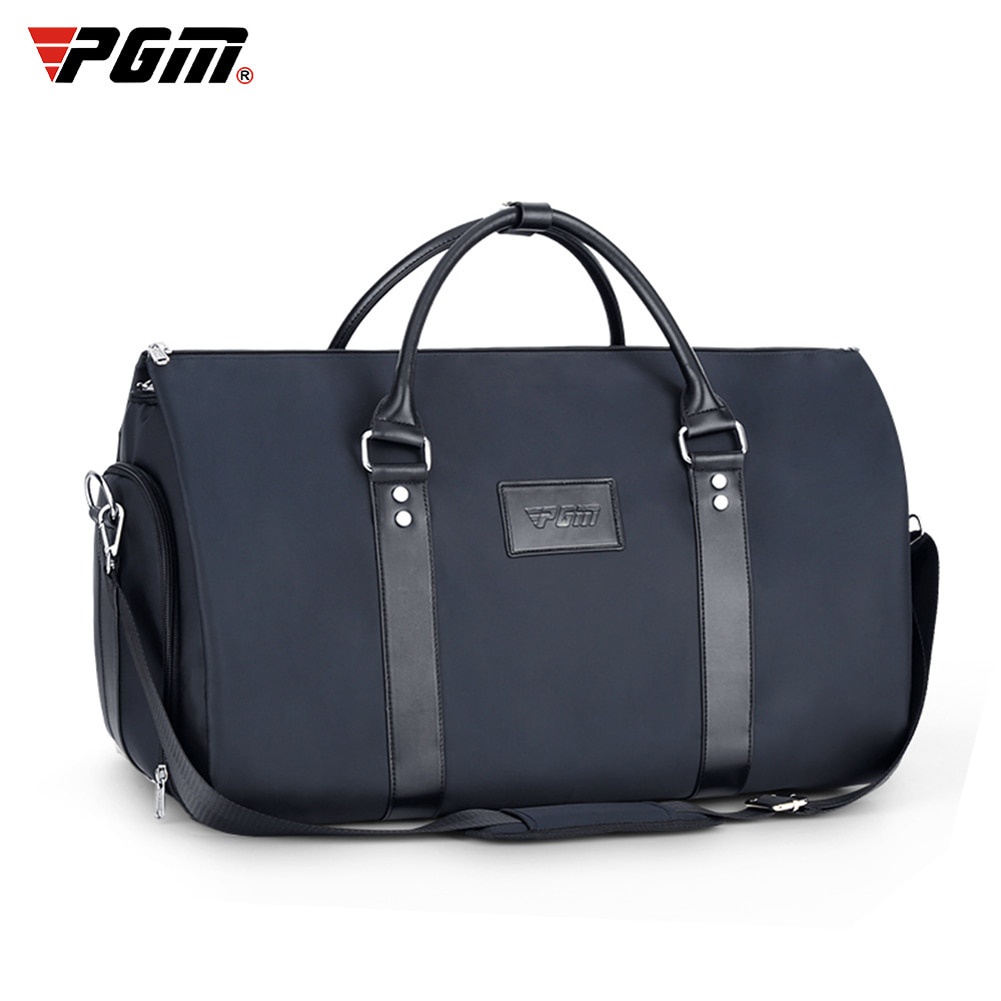 PREORDER Golf Tas Pakaian Pria PGM Golf Tas untuk Pegolf Biru PU Bola Golf Paket