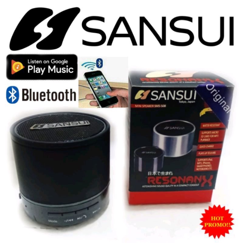 Speaker Mini SANASUI SM 508 speaker portable Bluetooth play music HP