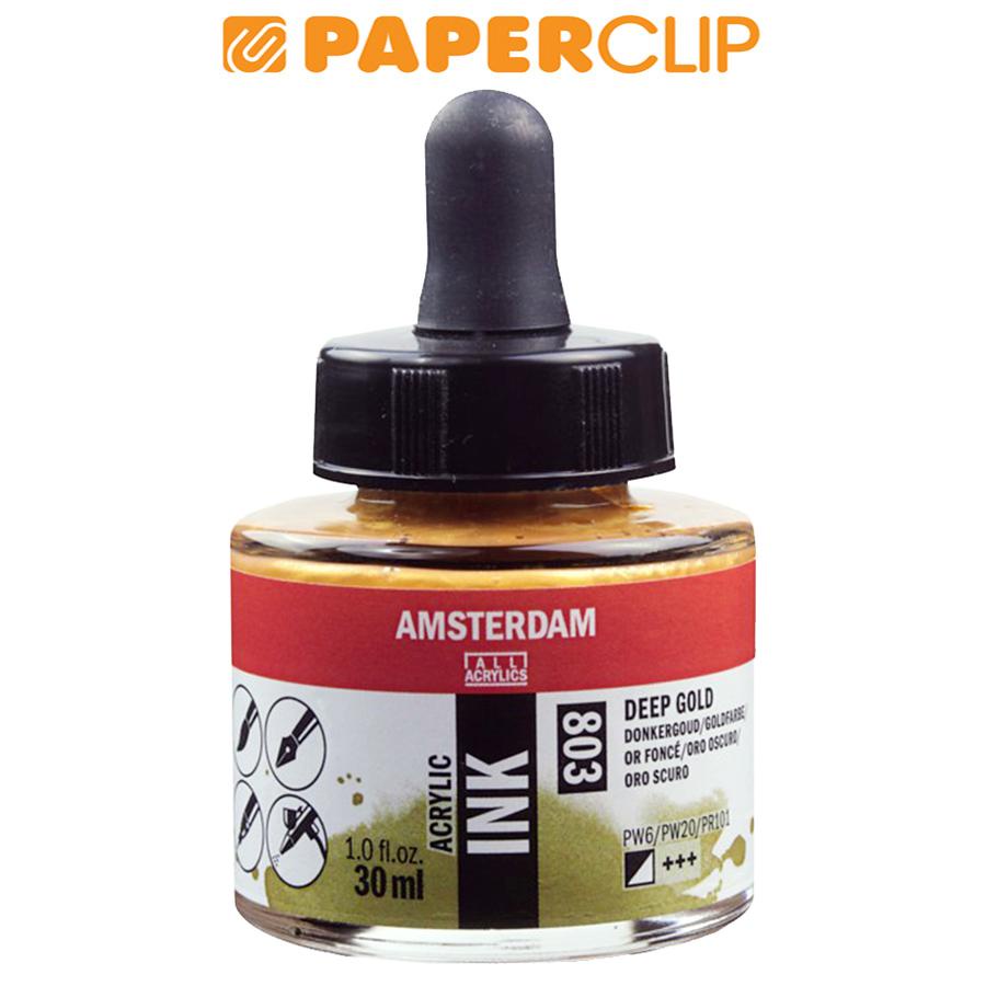 

CAT ACRYLIC AMSTERDAM 17208030AAC INK 30ML DEEP GOLD