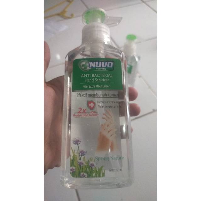 Nuvo hand sanitizer 250ml