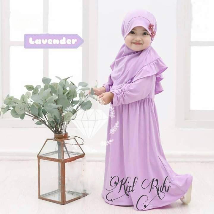 Gamis Anak Usia 4 tahun jasmin kids Model Gamis Anak Terbaru 2021 Kekinian