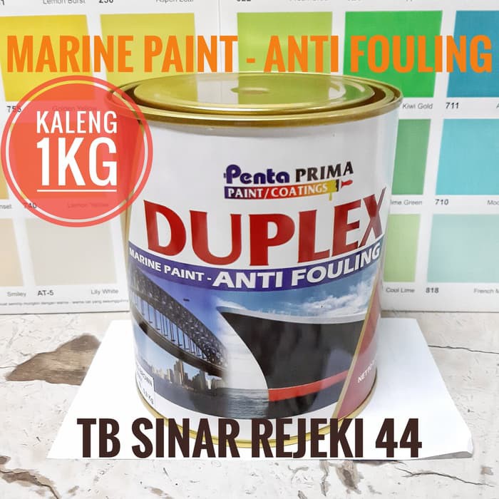 

MARINE PAINT Anti Fouling Kaleng 1KG CAT Minyak KAPAL LAUT Duplex