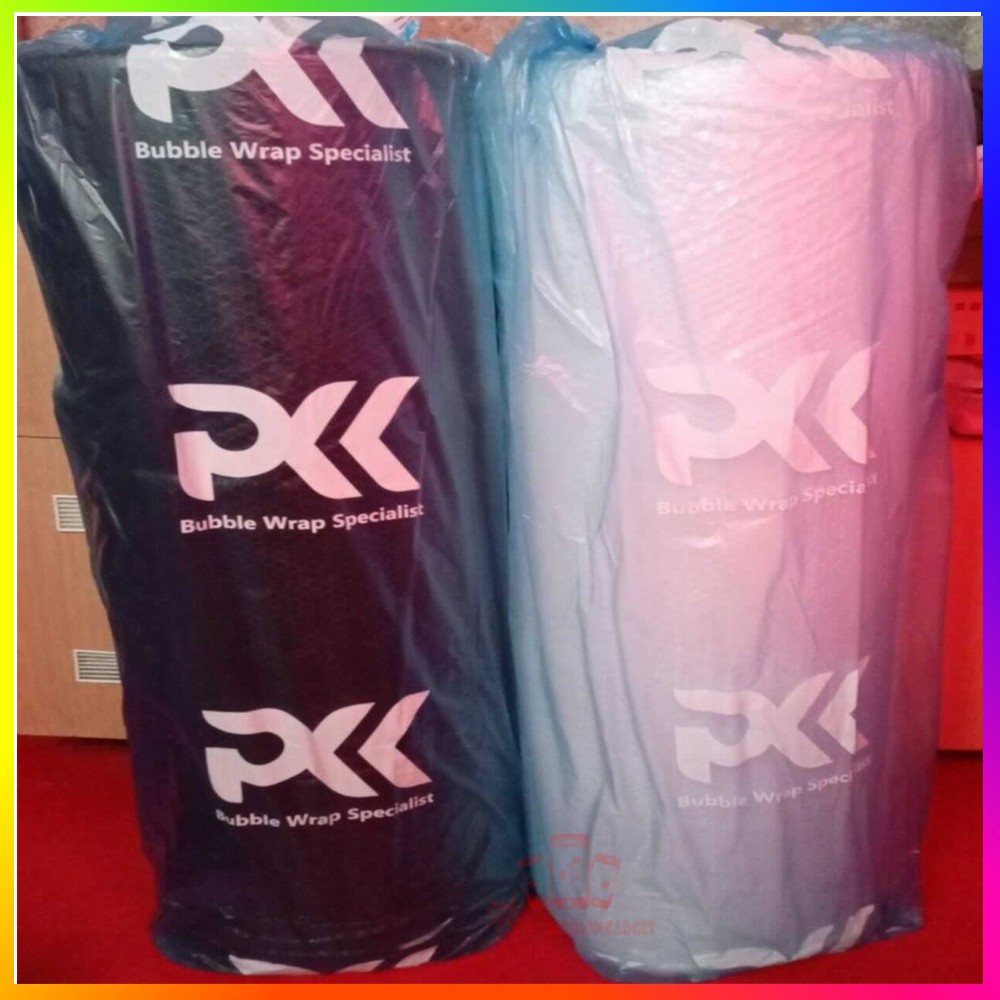 Plastik Buble / Bubble Wrap Roll Bening Hitam 2.8 kg 125cm x 50cm Pembungkus Kado Dan Kemasan Untuk Packing